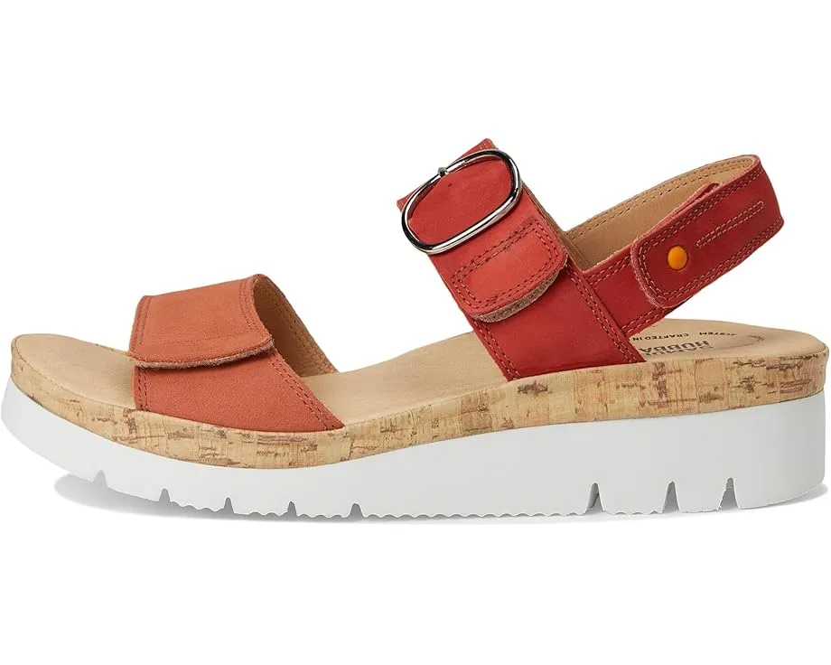 Сандалии Samuel Hubbard Portola Two-Strap с регулируемыми липучками и клиновидным каблуком