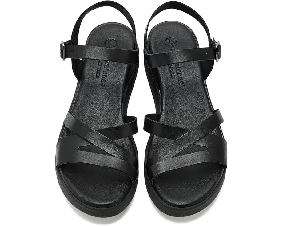 Босоножки Eric Michael Nicola на танкетке с регулируемым ремешком