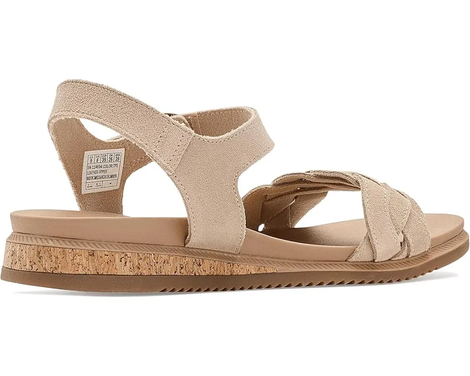 Сандалии BOBS Sun Vibe с регулируемой пряжкой и пеной в стельке