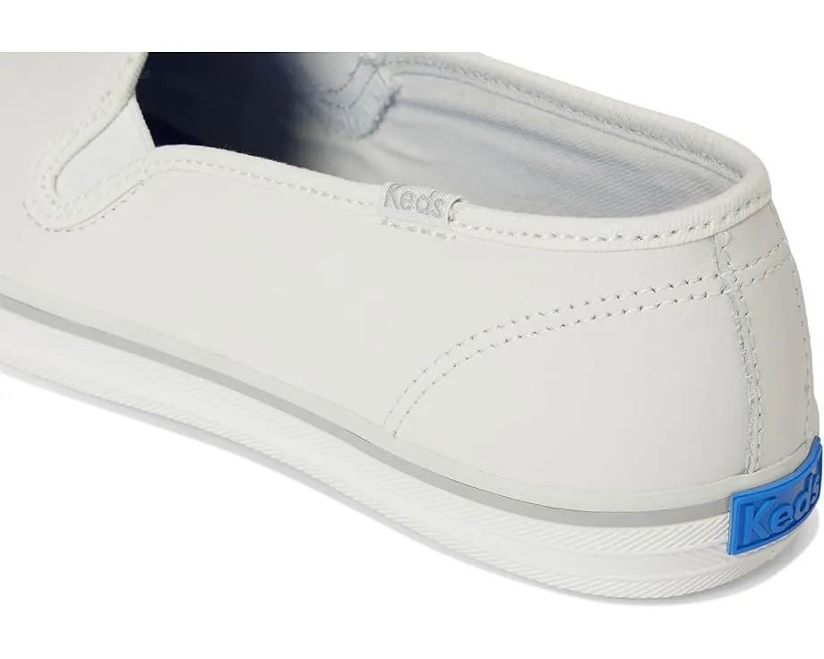 Кожаные слипоны Keds Champion с гибкой резиновой подошвой