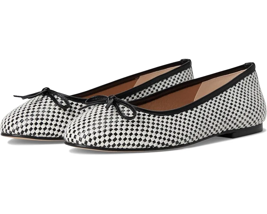Балетки French Sole Marge из конопляного полотна с бантом и стелькой EVA