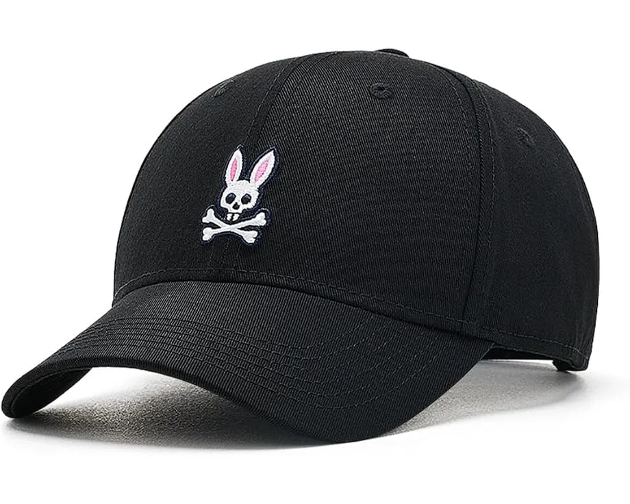 Бейсболка Psycho Bunny Core Tall Bunny черная