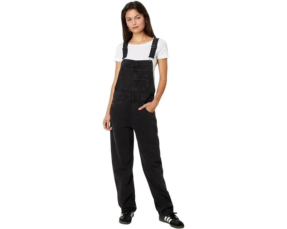 Free People Джинсовый комбинезон Ziggy в светлой стирке