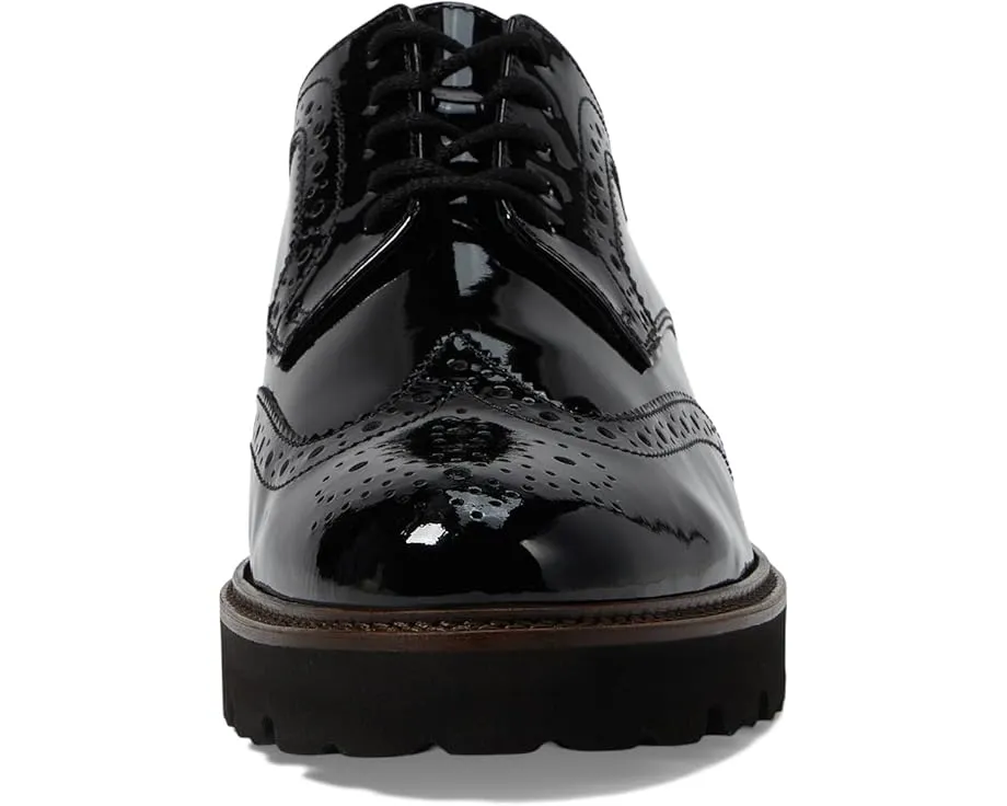 Туфли Gabor 05.244 на платформе из кожи с круглым носком