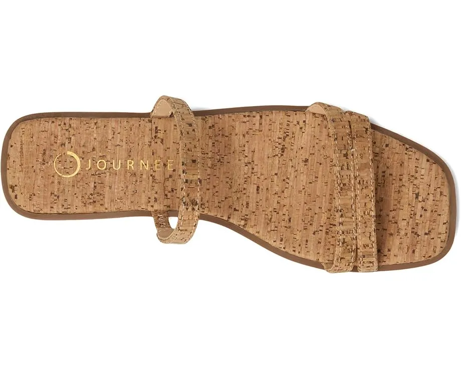 Сандалии Brisa с несколькими ремешками и квадратным открытым носком