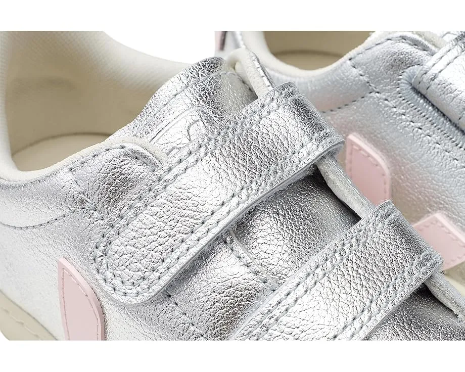 Детские кроссовки VEJA Small Esplar с кожаным верхом и застежкой на липучке