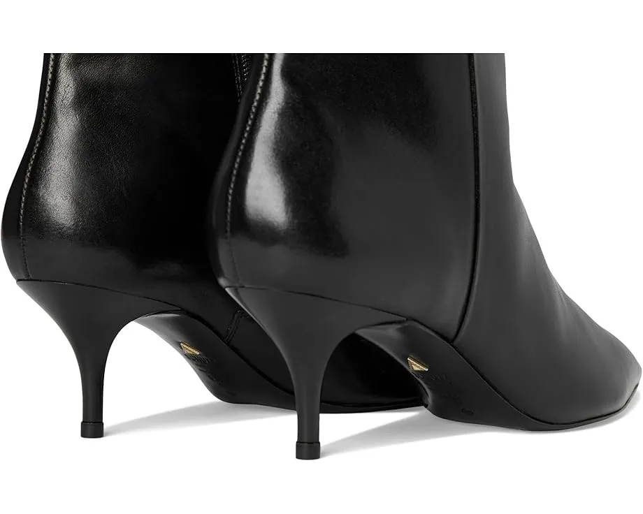 Ботинки Schutz Mikki Mid из замши на шпильке с острым носком