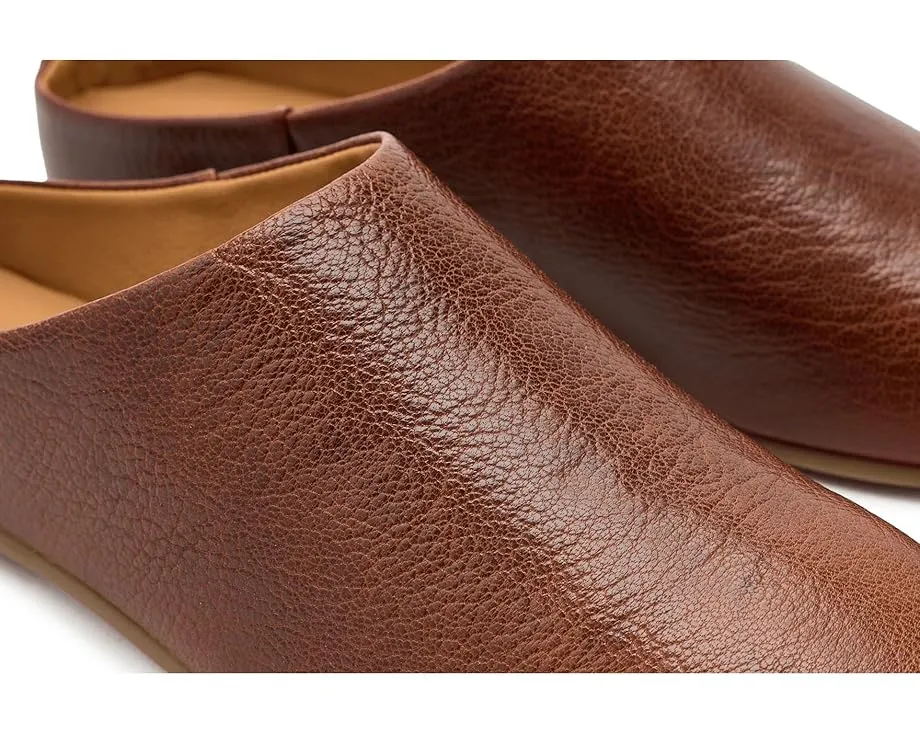 Мюли Napa Valley с гладким кожаным верхом и клиновидным каблуком