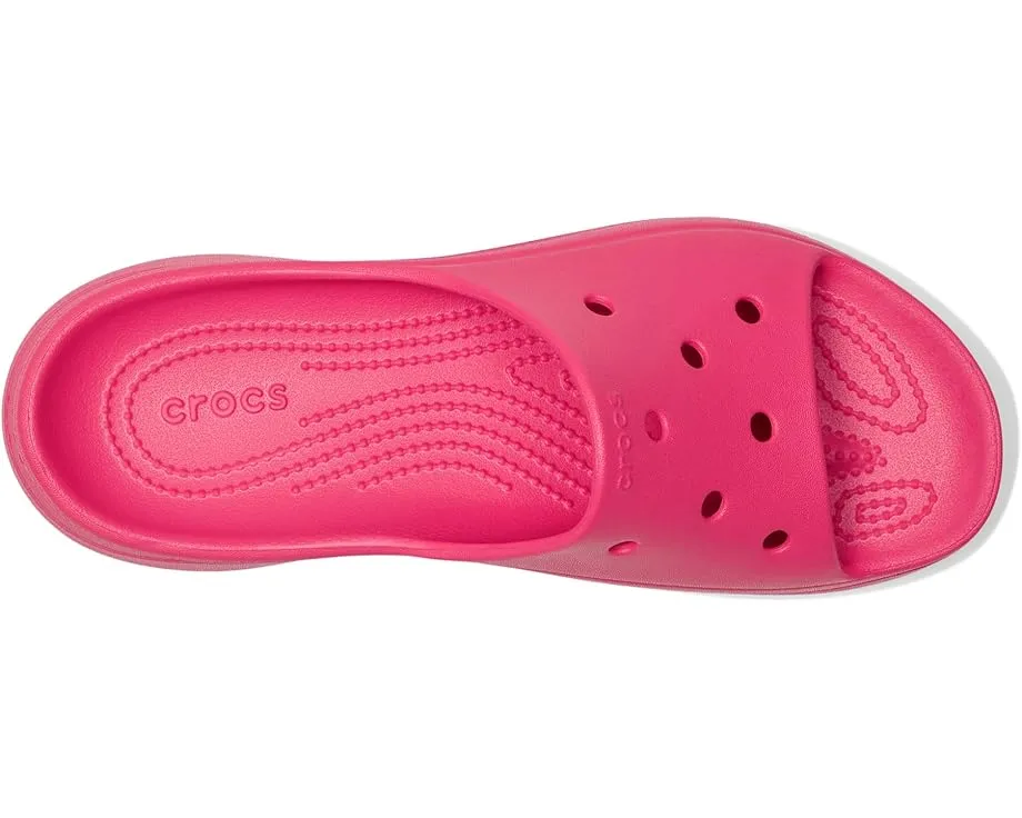 Сандалии Crocs Slide с платформой и смелым дизайном