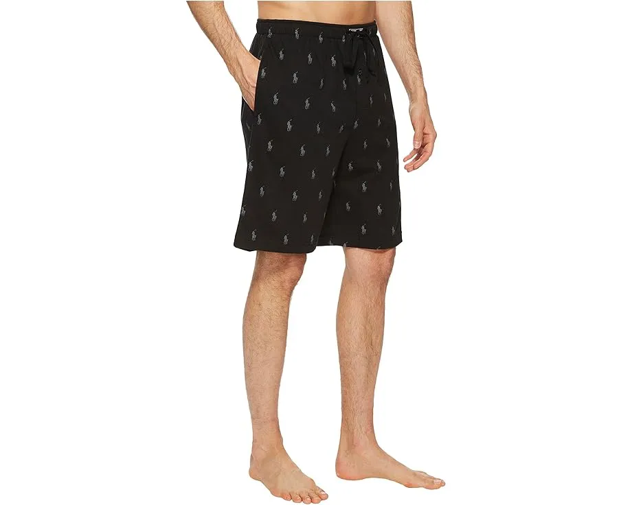 Хлопковые шорты для сна Polo Ralph Lauren с эластичным поясом
