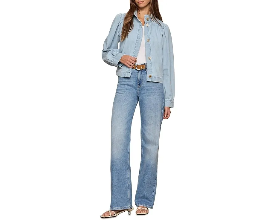 Джинсовый пиджак Sanctuary Charlotte свободного кроя с прорезными карманами