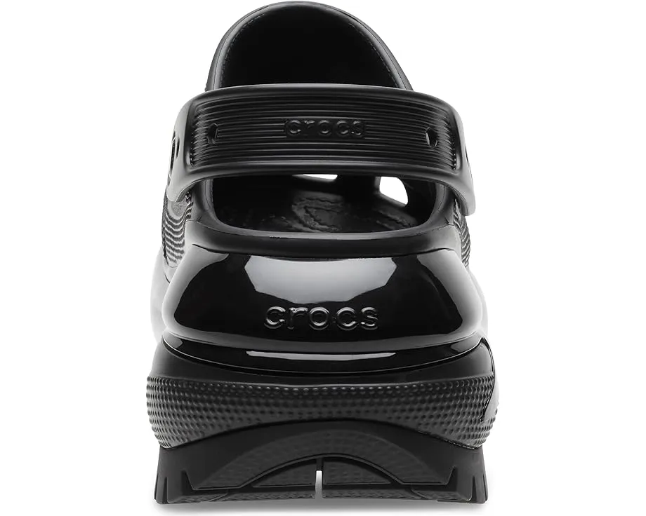 Кроссовки-клоги Crocs Mega Crush с высокой платформой и ремешком