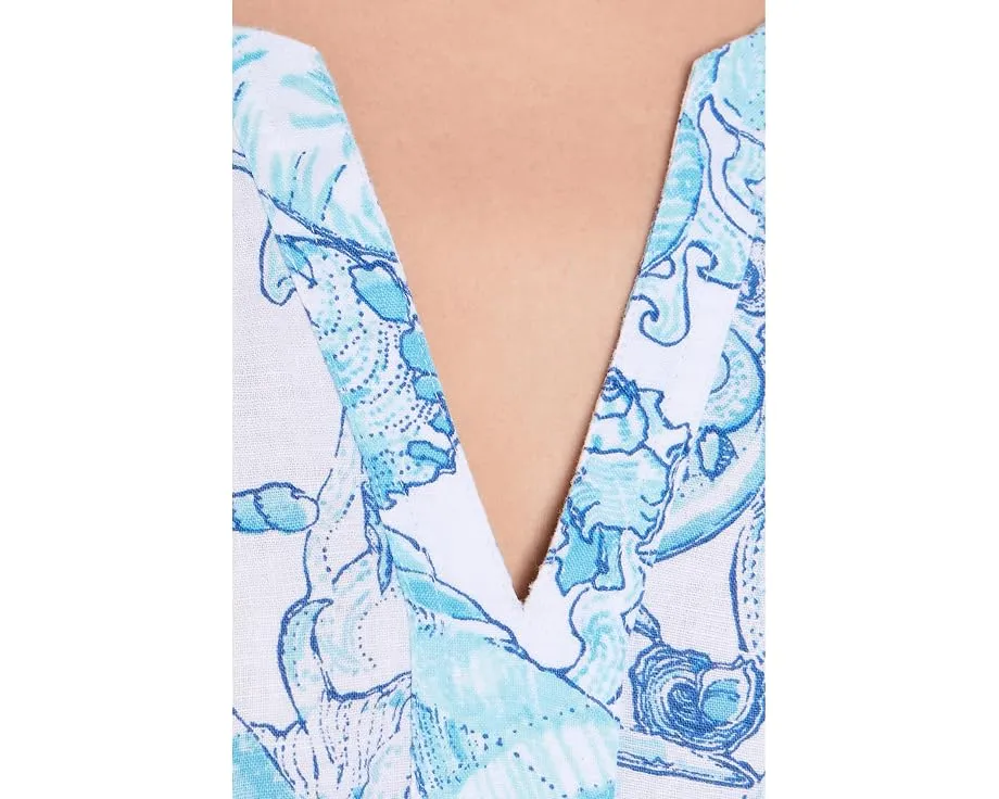 Льняное платье Norella от Lilly Pulitzer с цветочным принтом