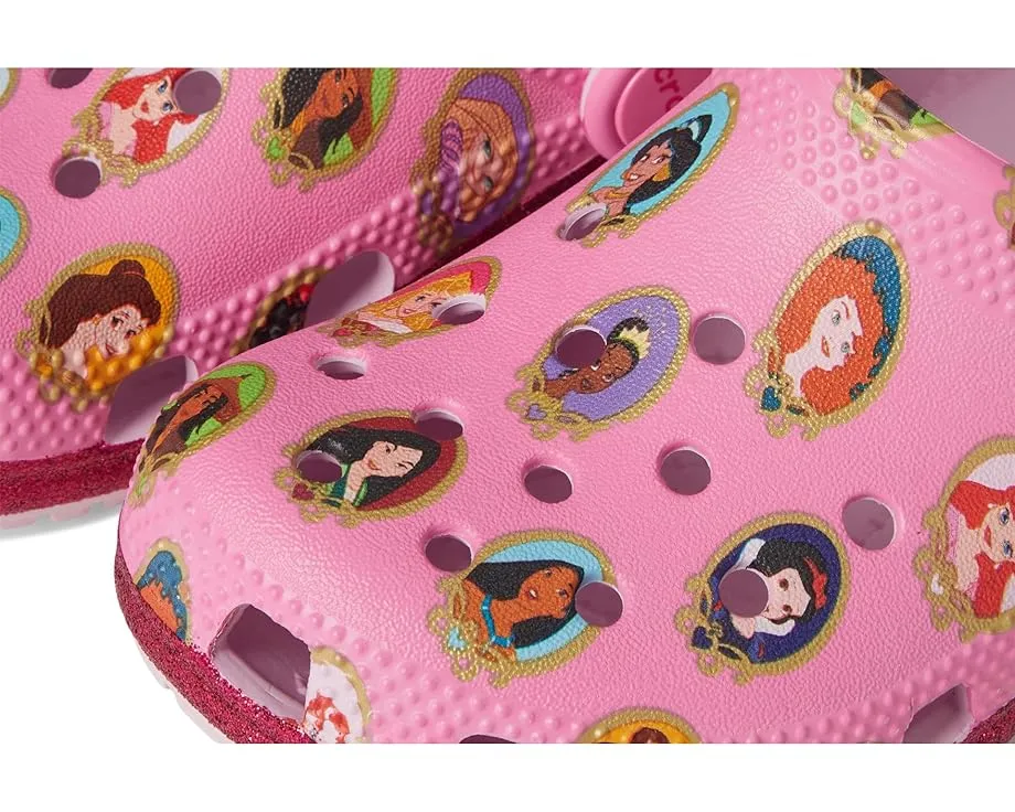 Детские сабо Crocs Disney Princess с ремешком на пятке
