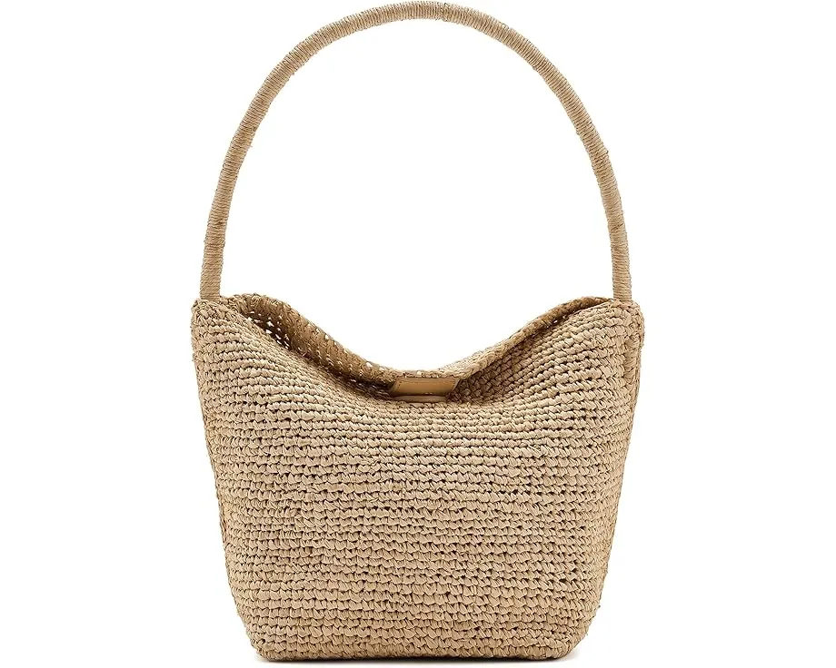 Madewell плетеная сумка из рафии на плечо