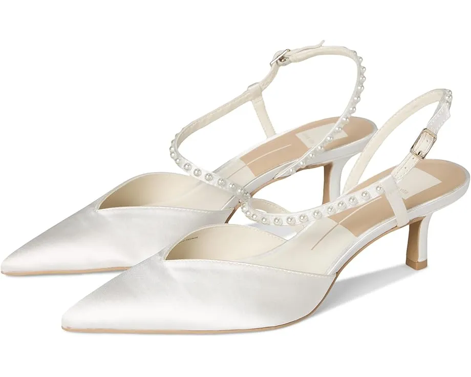 Туфли Kamra Pearl Mid на шпильке с жемчужным декором Dolce Vita