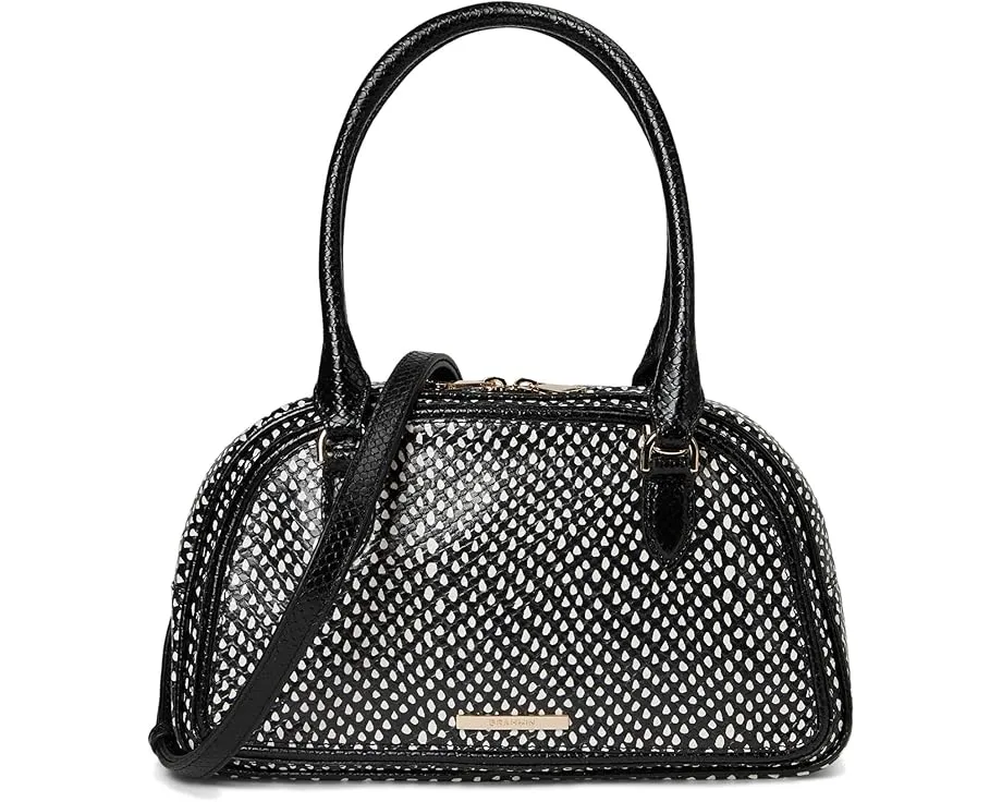 Женская сумка Brahmin Angie через плечо из тисненой кожи
