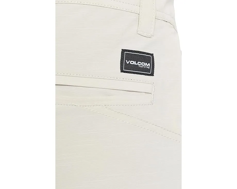 Volcom Гибридные шорты Slub Frickin Cross Shred 20 дюймов (50.8 см) с четырьмя степенями свободы