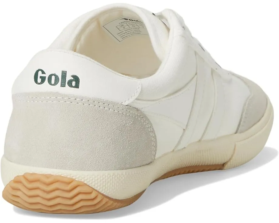 Gola Badminton с верхом из холста и замшевыми накладками