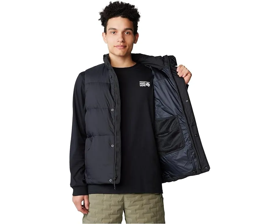 Mountain Hardwear Nevadan Down Vest с карманами для напитков
