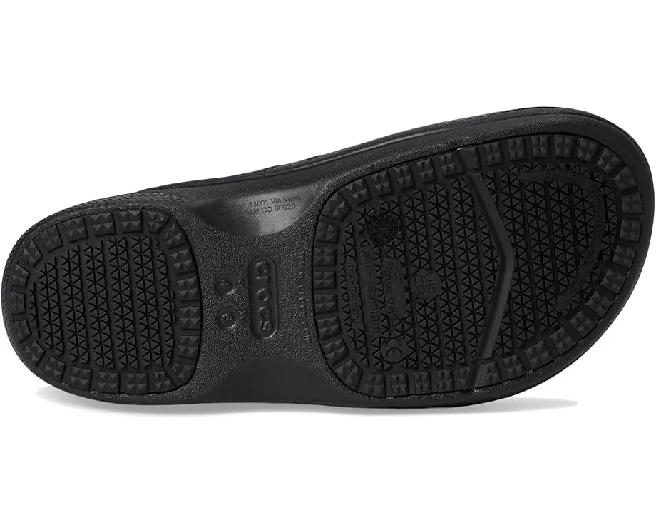 Рабочие мокасины Crocs On The Clock с противоскользящей подошвой