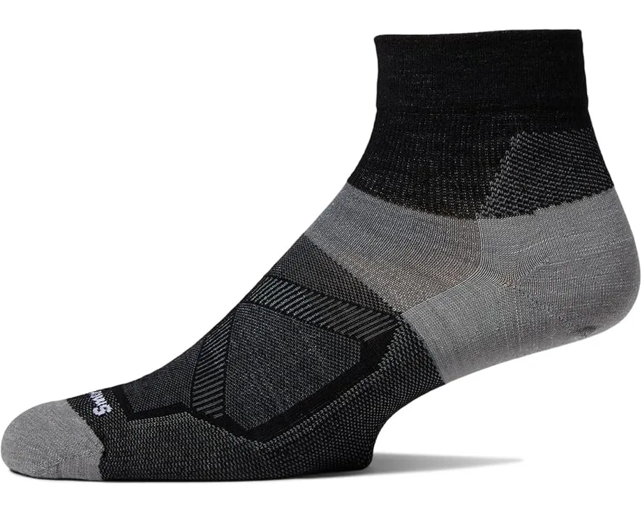 Носки Smartwool Bike Zero Cushion Ankle с цветными блоками и средней амортизацией