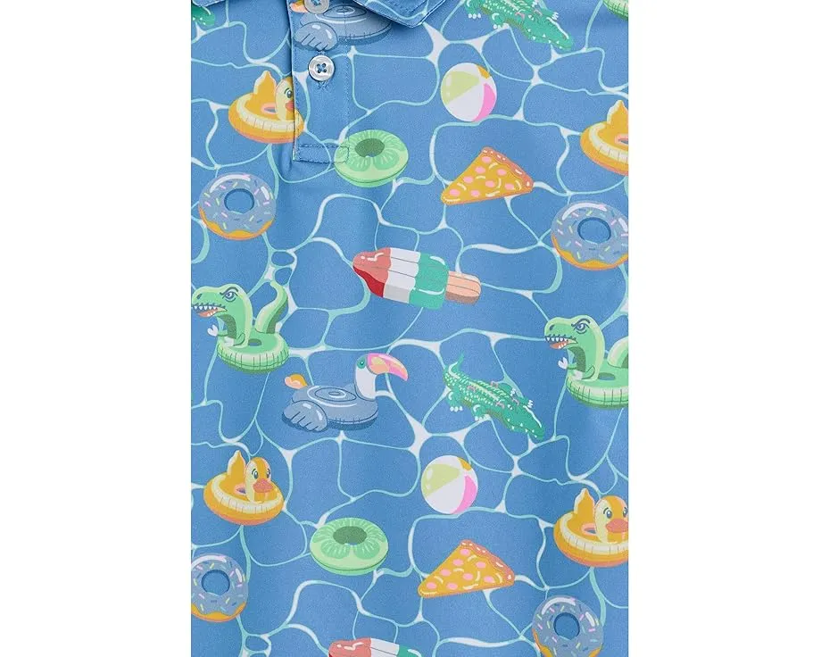 Polo The Cannonball Crew Chubbies Kids с пляжным принтом
