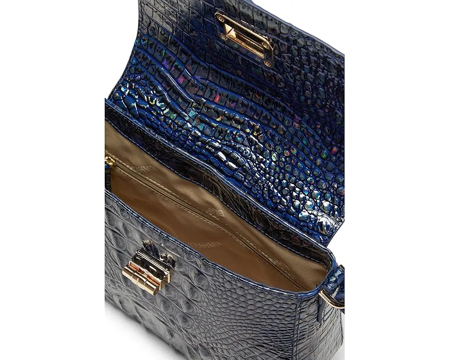 Кроссбоди Gianna с женственным силуэтом и застежкой поворотным замком Brahmin