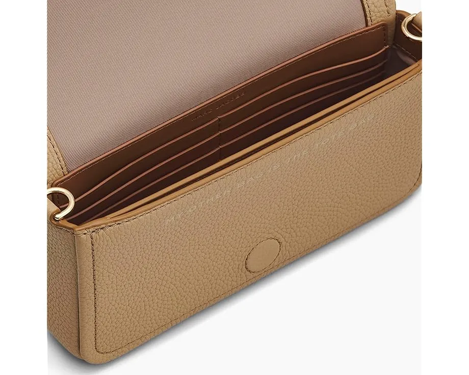 Мини-сумка The Leather Mini Bag из кожи с регулируемым ремнем Marc Jacobs