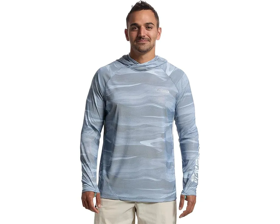 Columbia Terminal Deflector Zero II Hoodie с принтом и отверстиями для большого пальца