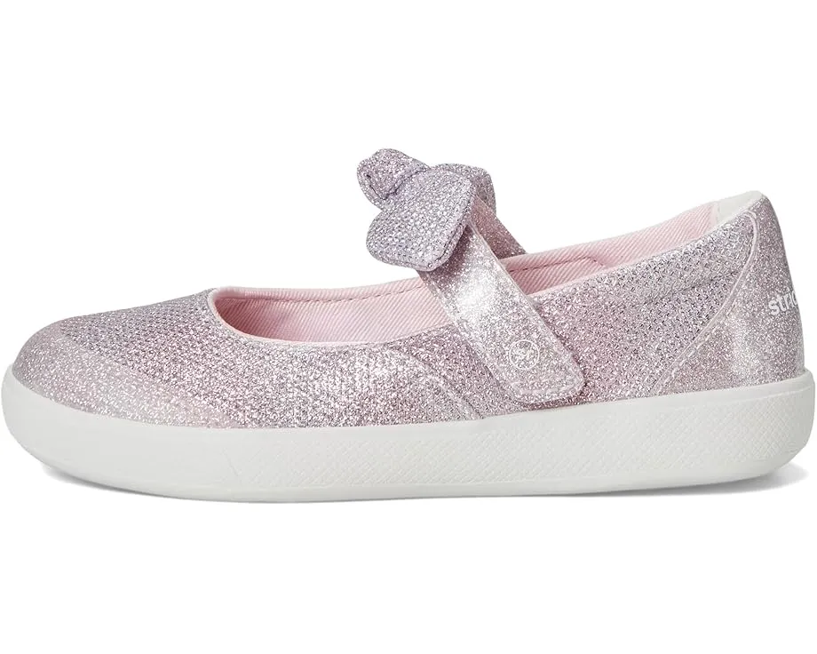 Туфли Stride Rite SR Selena для детей с блестящей кожей и застёжкой на липучке