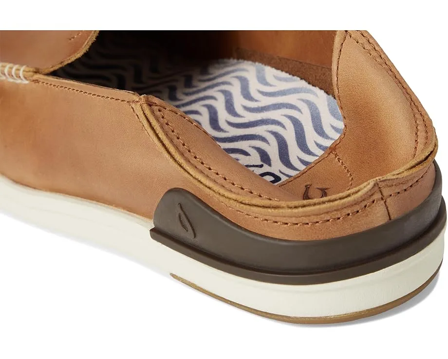 OluKai Kakaha мокасины из цельной кожи со съемной стелькой