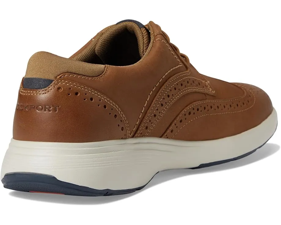 Туфли Rockport Noah Wing Tip с кожаным верхом и технологией truTECH