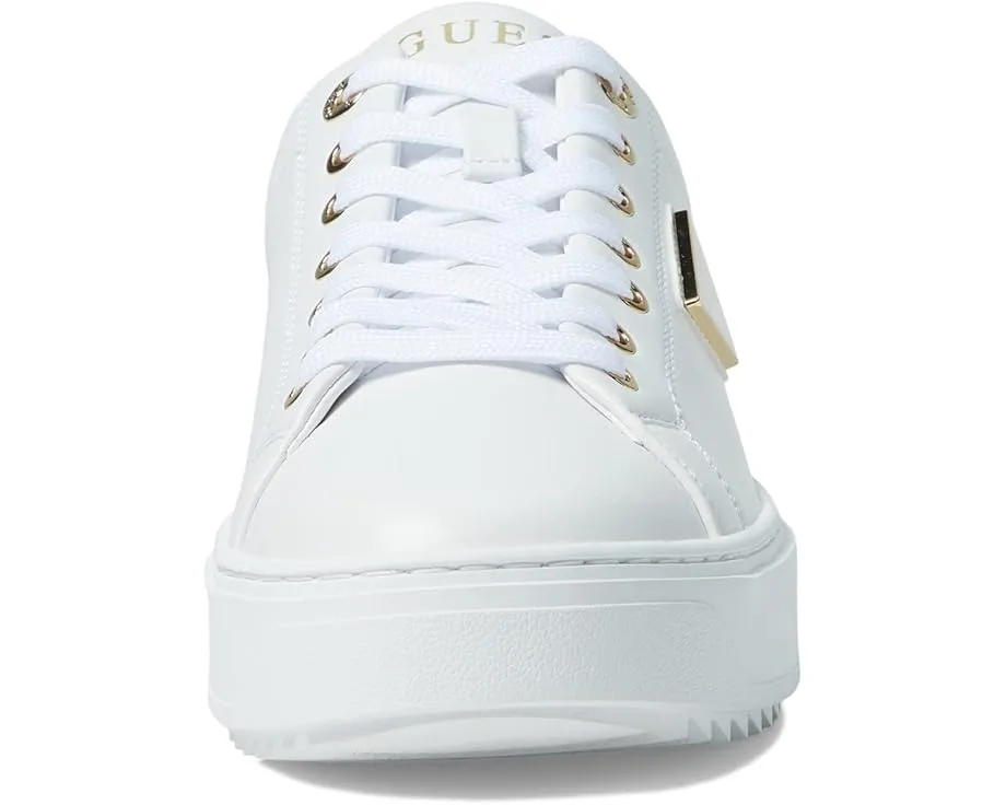 GUESS кроссовки Denesa спортивные с искусственной кожей и логотипом на языке