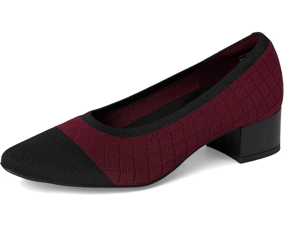 Туфли-лодочки Carla от David Tate с стеганым верхом и квадратным каблуком