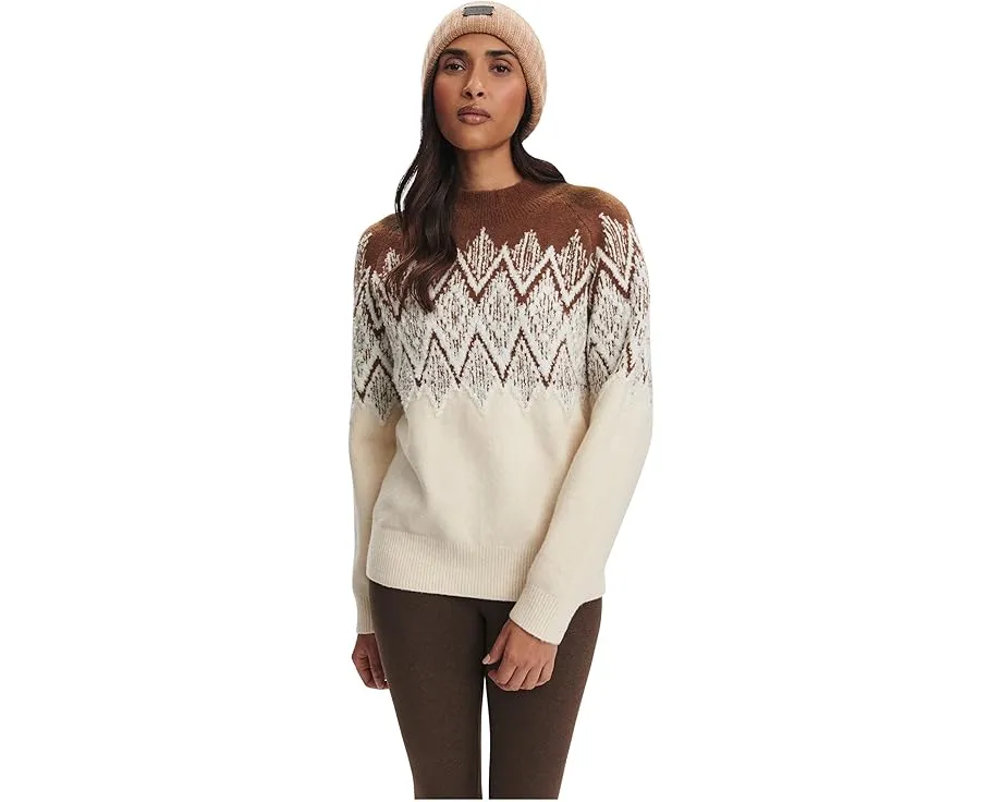 Свитер Varley Siren Jacquard с воротником стойкой и жаккардовым узором