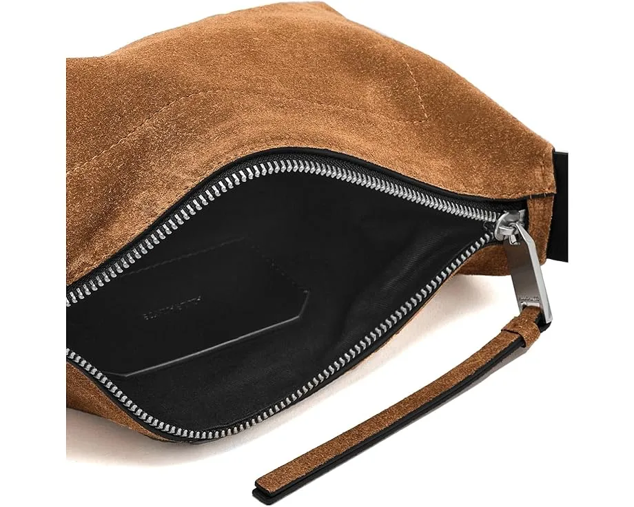 AllSaints сумка через плечо Alba Suede Zip Xbody