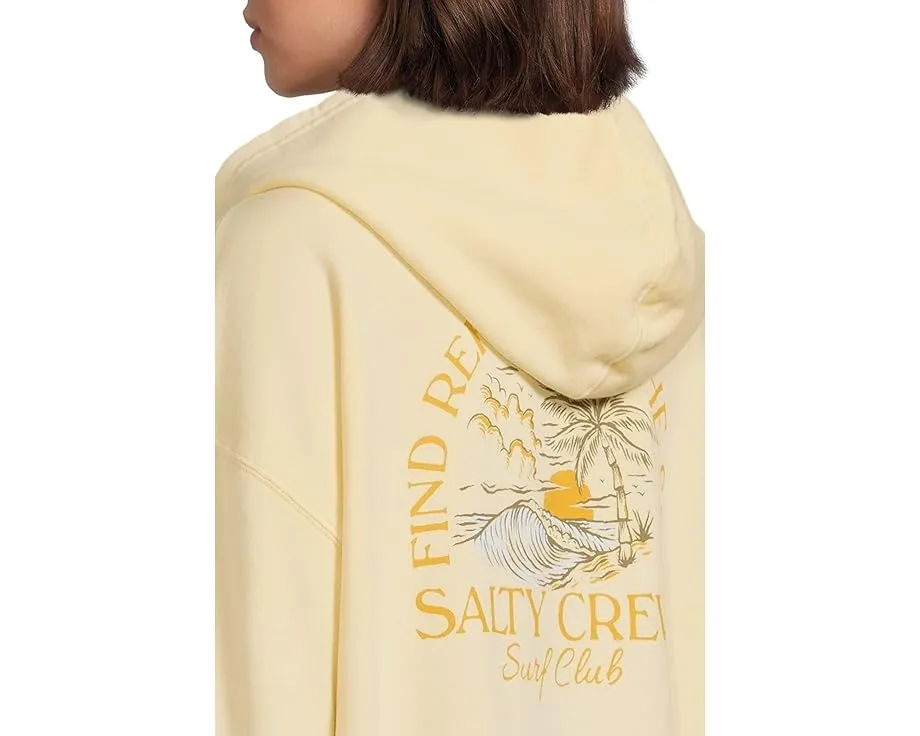 Толстовка Surf Club с капюшоном и молнией Salty Crew с накладным карманом