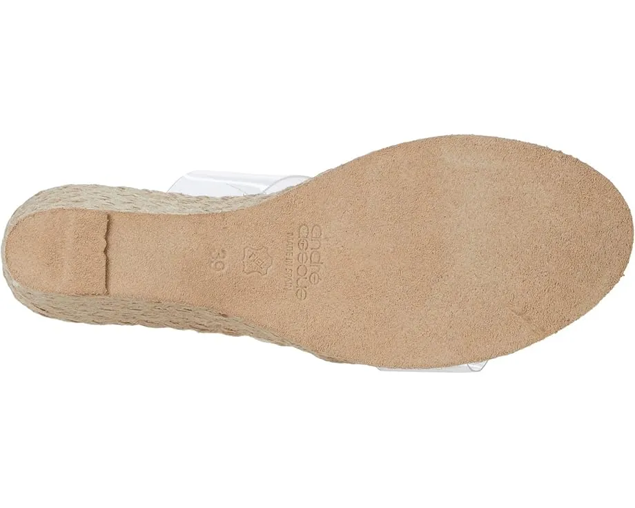 Эспадрильи Andre Assous Anfisa с двумя ремешками и клиновидным каблуком