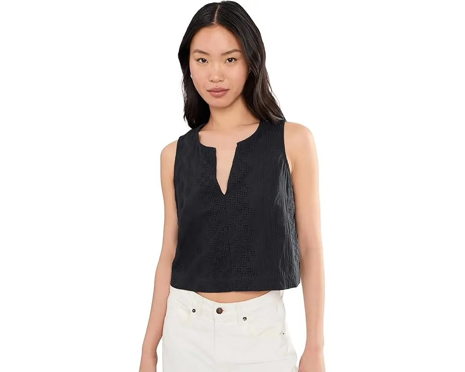 Kenzie Geo Eyelet Tank