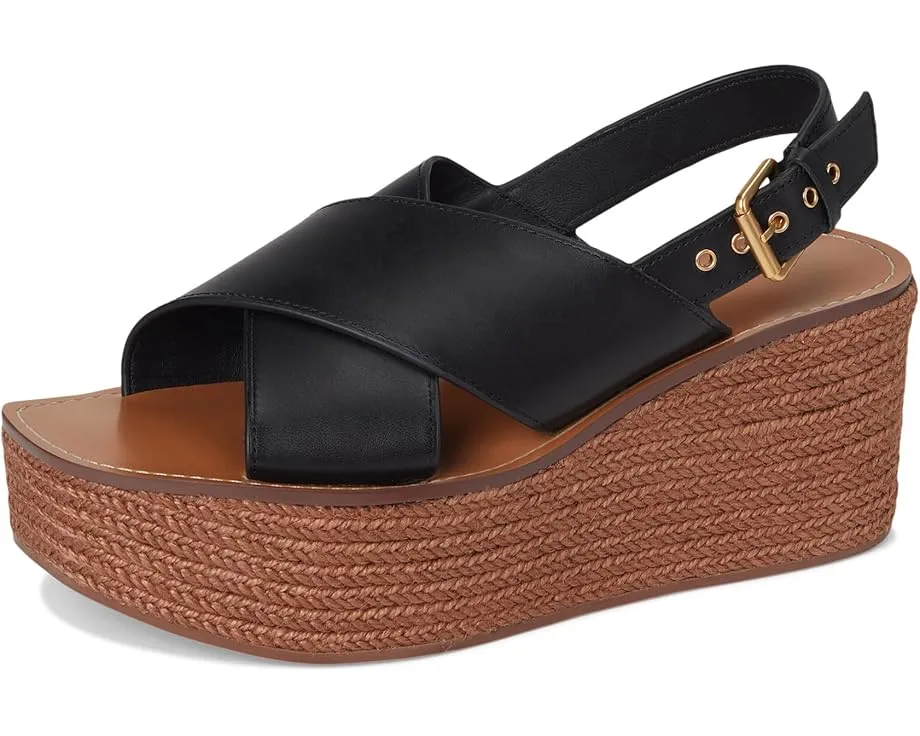 Сандалии Madewell Gabriella на платформе с перекрестными ремнями