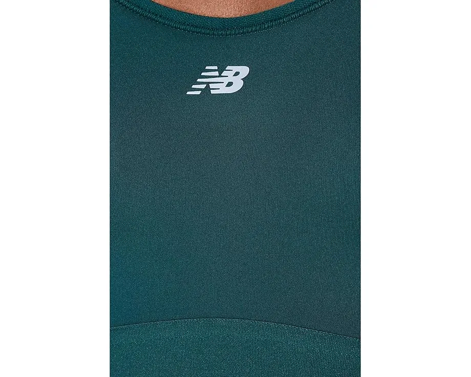 Спортивный бюстгальтер New Balance Nb Essential Run Bra розовый