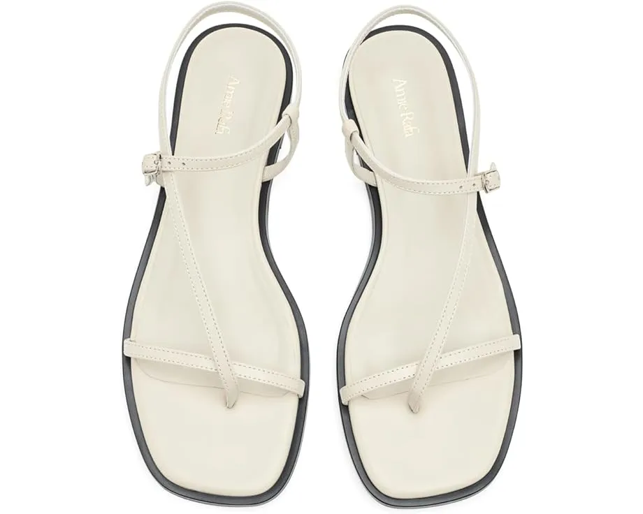 Кожаные сандалии Maxy Flat на плоской подошве от Amie Rafa