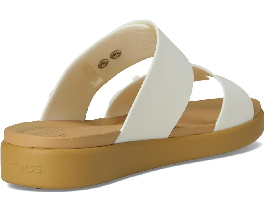 Босоножки Crocs Brooklyn Buckle Low Wedge на платформе