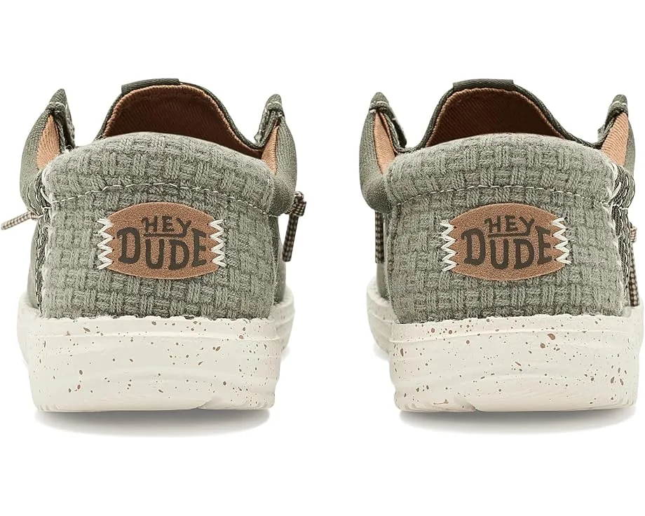 Тапочки Wally Break Heathered Woven для детей от Hey Dude