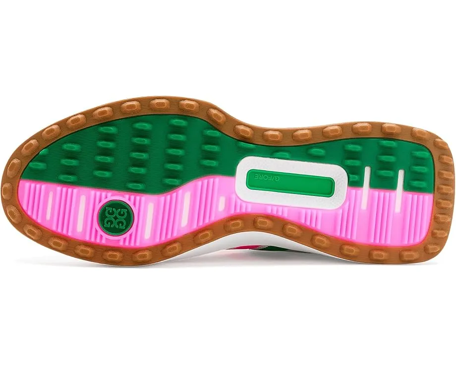 Гибридные гольф-ботинки GFORE G.112 Suede Striped Kiltie с замшевыми полосками