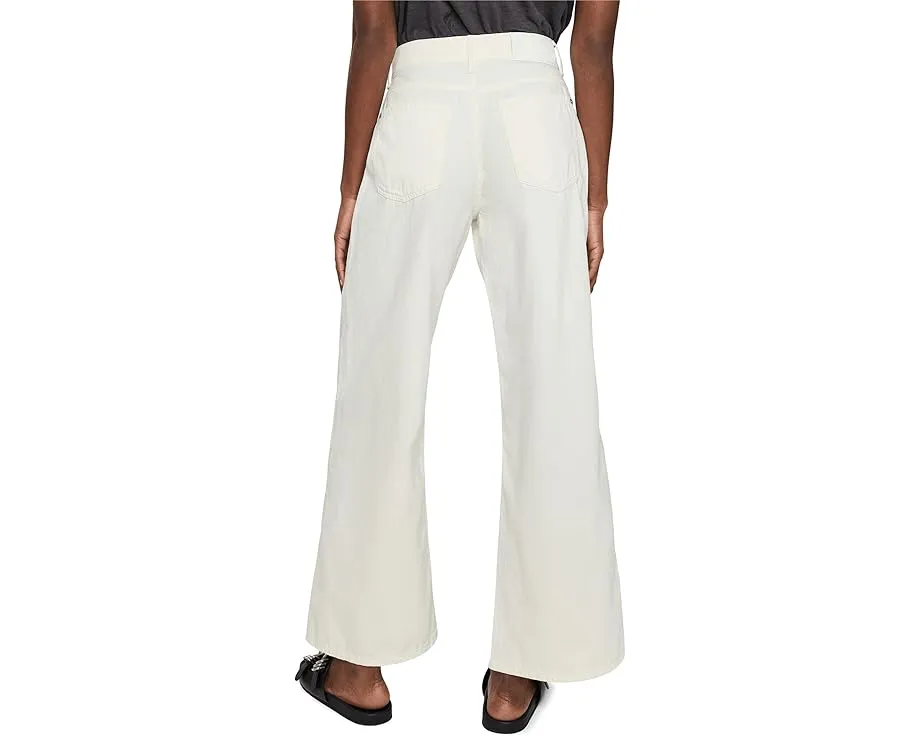 7 For All Mankind джинсы Lotta Ankle in Linen Ostuni с высокой посадкой