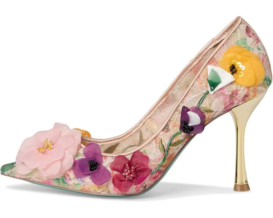 Туфли лодочки Blue by Betsey Johnson Darcy с цветочными аппликациями на шпильке