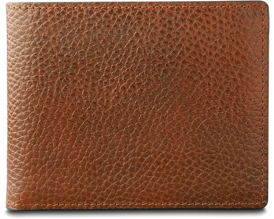 Bosca Roma Italia кожаный кошелек-бифолд с окошком для удостоверения