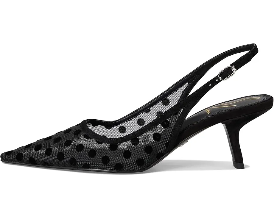 Туфли Sam Edelman Bianka Sling 3 с сетчатым верхом в горошек